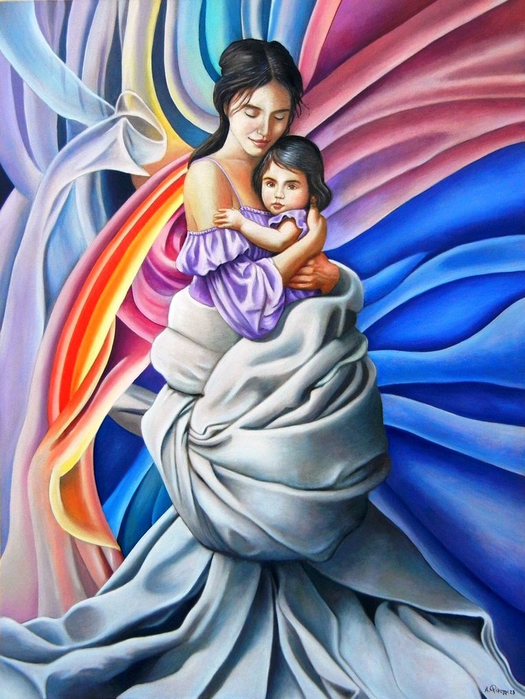 Antonio Pirozzi - Abbraccio materno #1.0