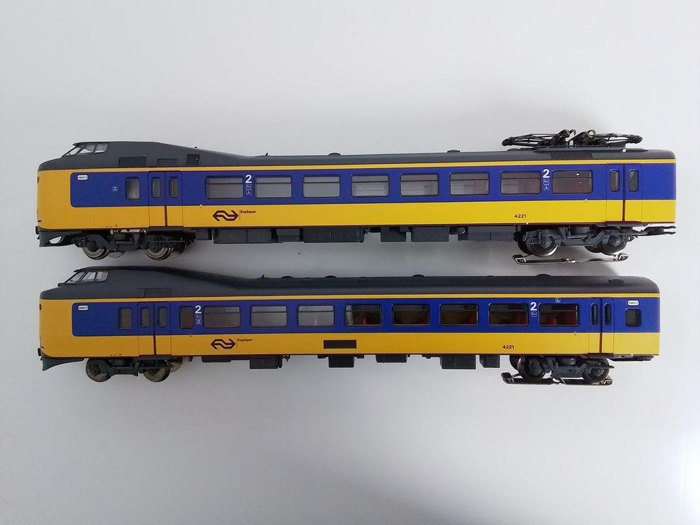 Märklin H0 - 37421 - Togenhed (1) - 4-delt elektrisk togsæt 'Koploper' - NS #2.1