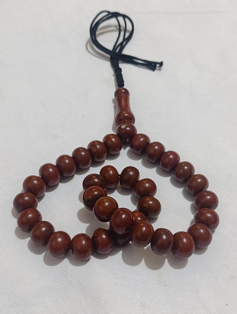  天主教念珠 - 琥珀 - 1970-1980 - 稀有的祈祷念珠  #2.1