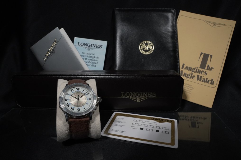 Longines - Lindbergh Hour Angle - Nincs minimálár - 628.5240 - Férfi - 1989 #3.2
