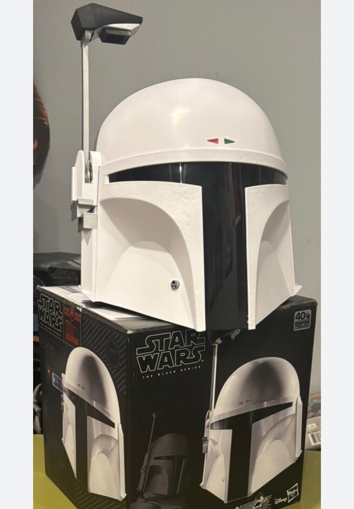 Star Wars - Hasbro -  - Prop ταινίας Πρωτότυπο θωράκιση ηλεκτρονικού κράνους Boba Fett #4.3
