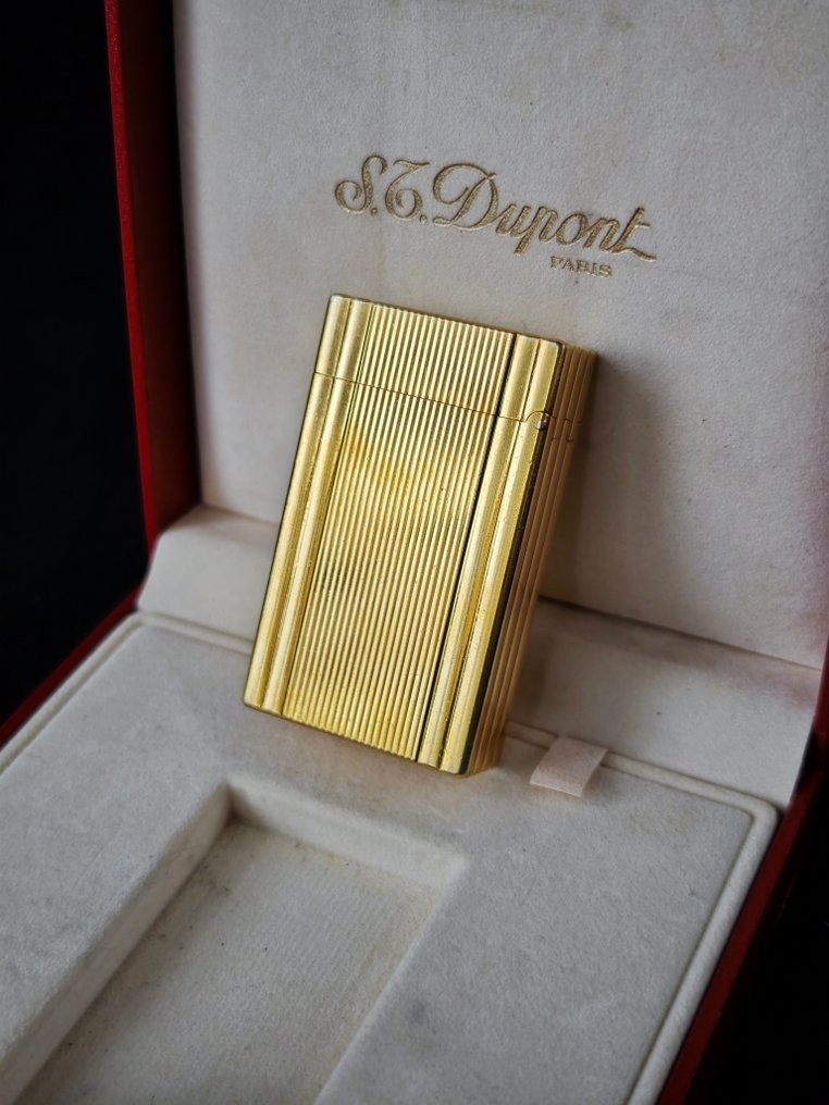 S.T Dupont - Line 1 Large Size New Model Boxed - Line 1 Big Size New Model Boxed - Αναπτήρας - Gold-plated #3.2