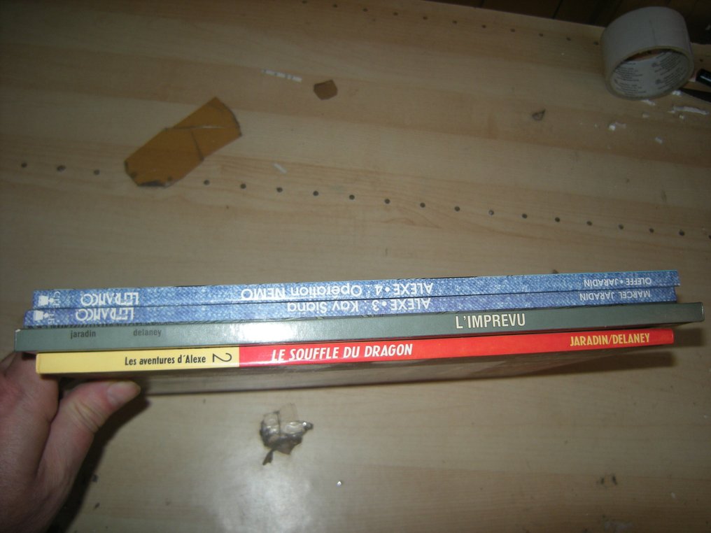 Alexe T1 à T4 - Série complète - 4x C - 4 Album - 第一版 - 1986/1995 #1.0