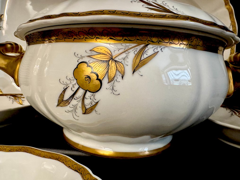 Rosenthal, Bavaria - Tina - Table service (80) - Spectacular large service for up to 29 people with original box - NEW - - 24kt gold #4.3