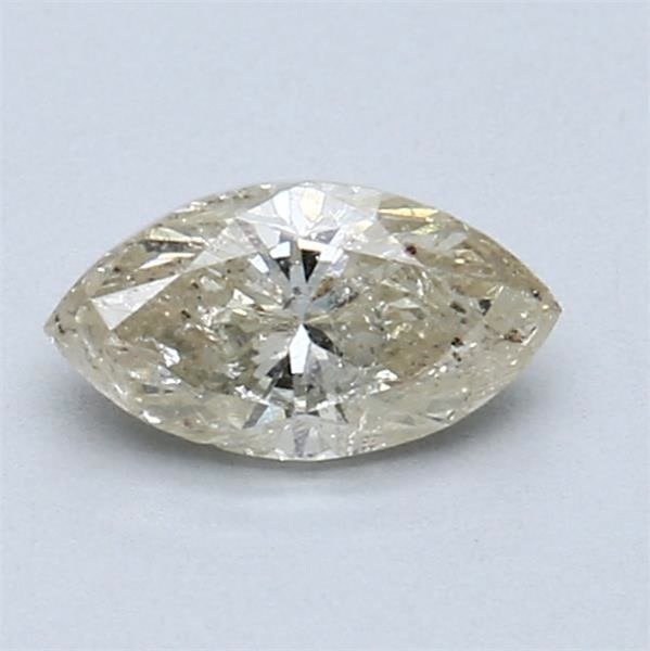 1 pcs Διαμάντι (Φυσικό) - 0.65 ct - Μαρκησία - I1 - International Gemological Institute (IGI) - U-V #1.0
