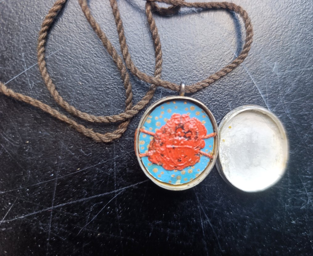  圣骨箱 - 金属, 玻璃, 木 - 1850-1900 - Lignum Sanctae Crucis  #3.2