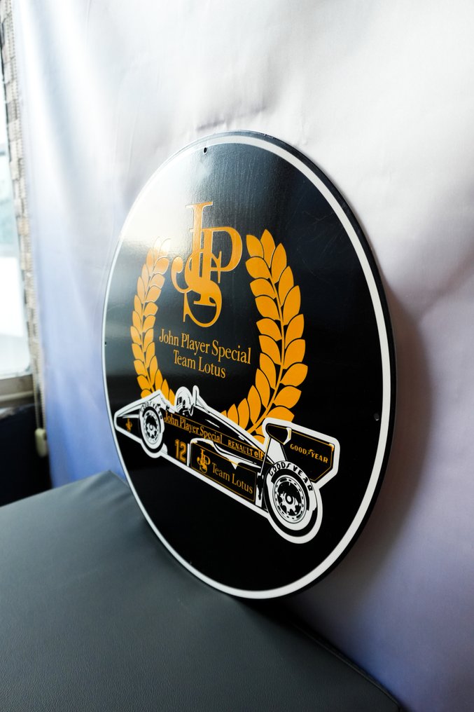 Sign - Lotus - John Player Special – Team Lotus F1 Car Model - XL(500mm) sign #1.0