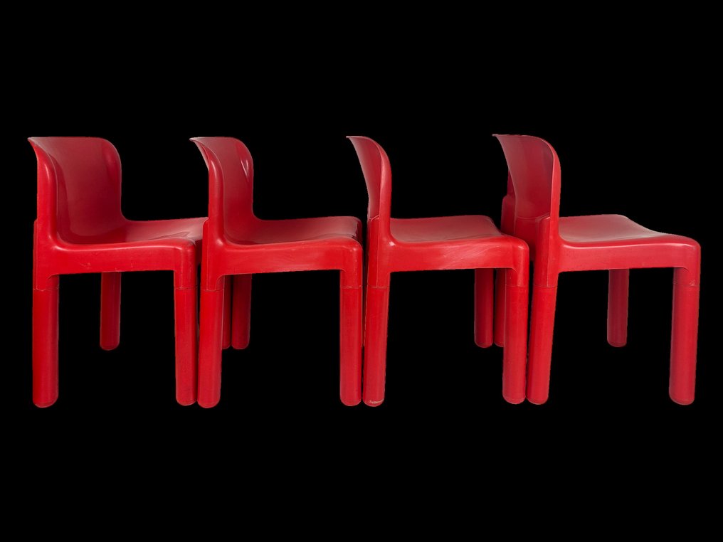 Kartell - Carlo Bartoli - 椅子 (4) - 4875 - 聚丙烯 #1.0