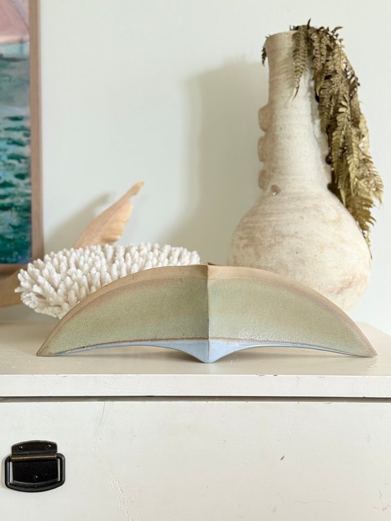 Riet Bakker - 花瓶  - 陶瓷 - 雕塑式的设计花瓶 #1.0