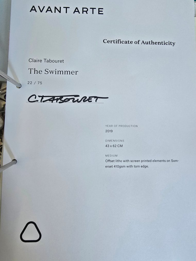 Claire Tabouret (1981) - The swimmer #2.1