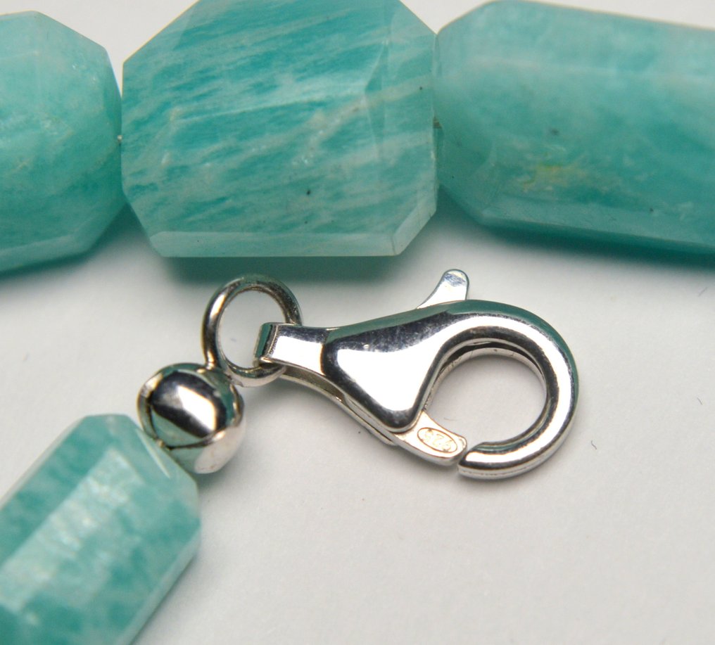 Ασήμι 925 - Κολιέ - Amazonite #3.2