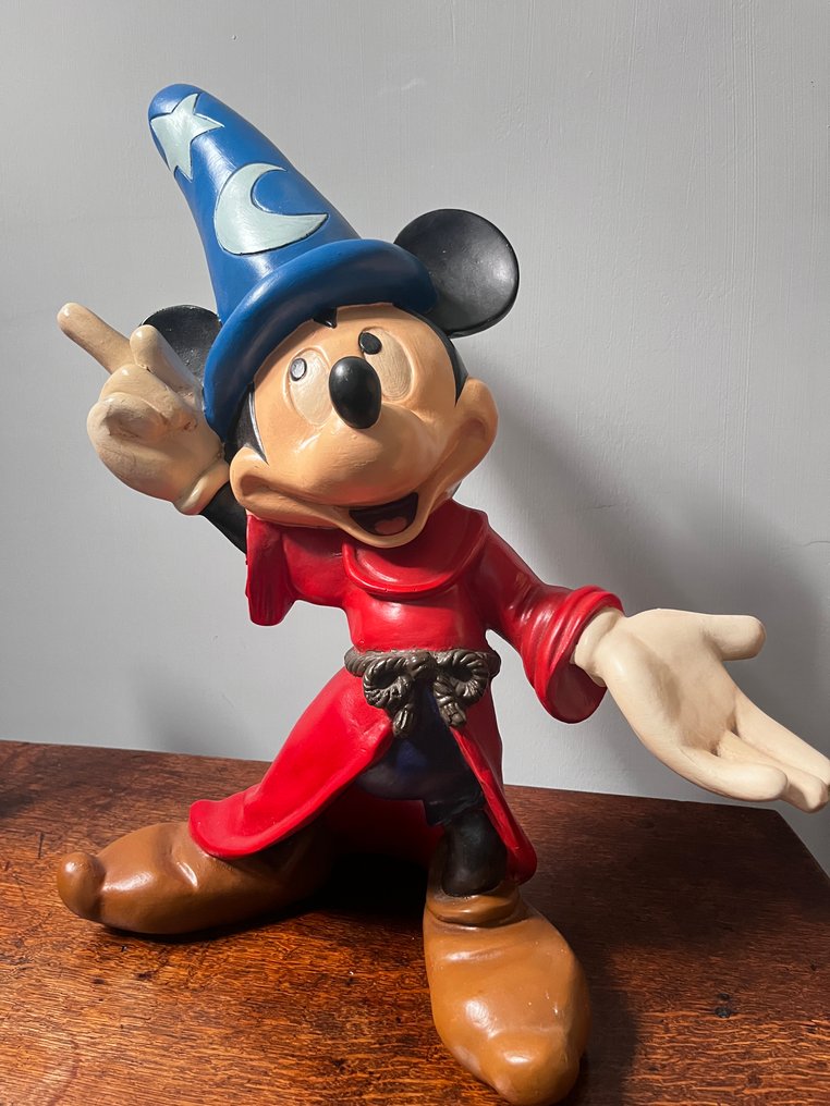 Disney - Stefan Toth - Φιγούρα - Tovenaar Mickey, signed S.Toth - Ρητίνη #1.0