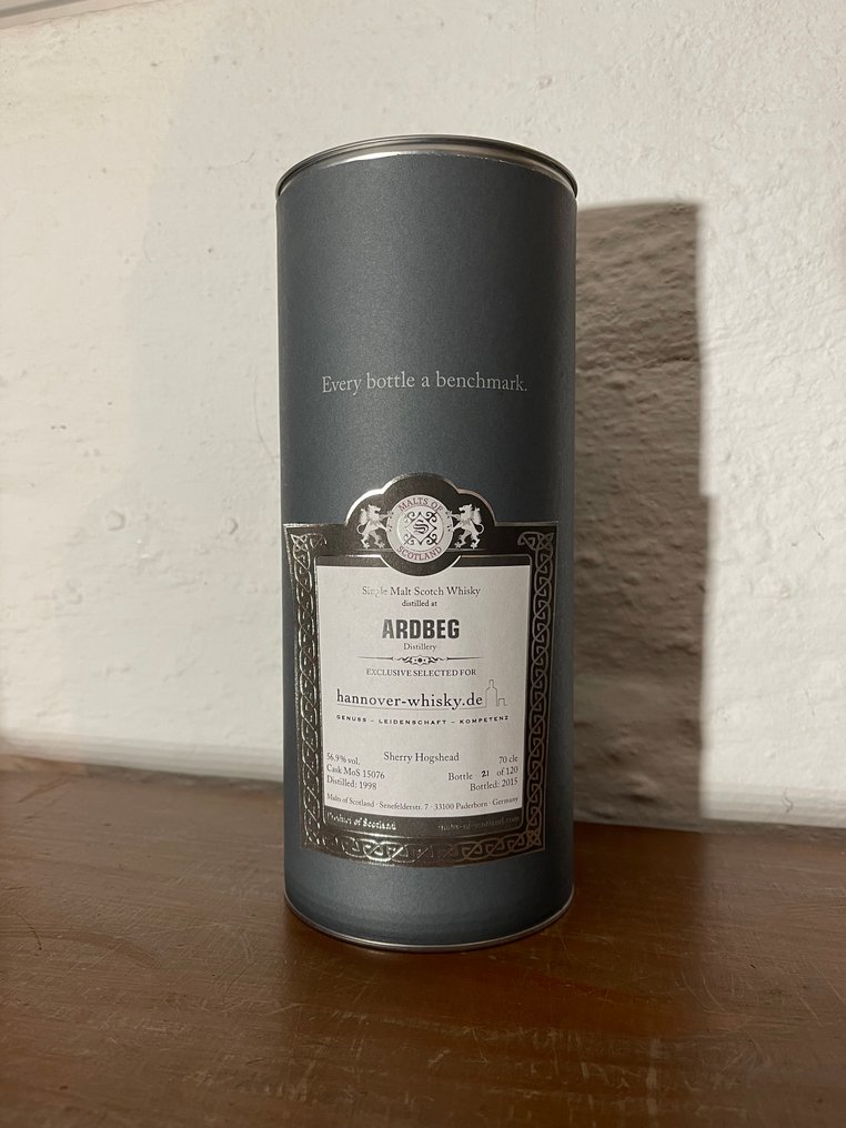 Ardbeg 1998 for hannover-whisky.de - Malts of Scotland  - 70cl #3.2