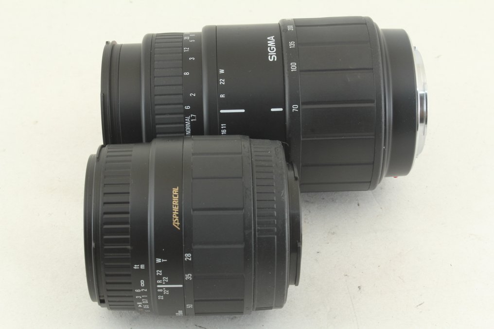 Sigma 28-80mm F/3.5-5.6 |75-300mm F/4-5.6 | Sony A Camera lens #2.1