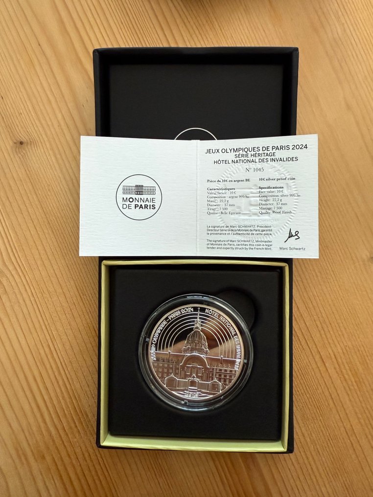 Γαλλία. 10 Euro 2021/2023 (3 pieces) Proof #3.2