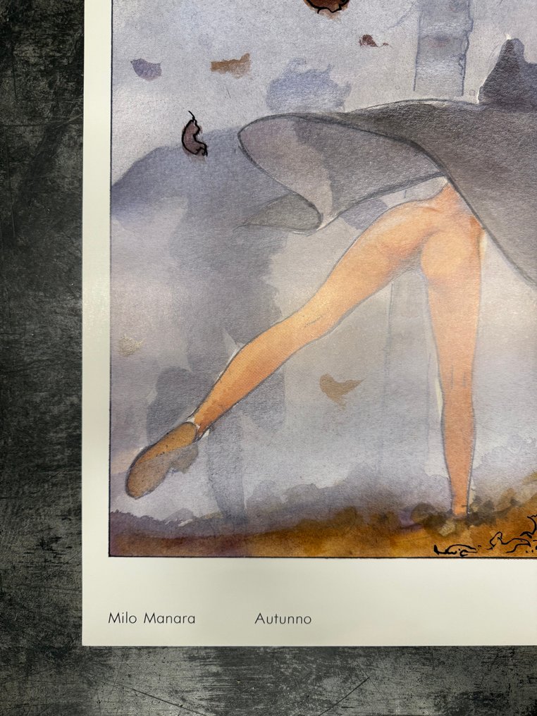 Milo Manara (After) - Autunno - década de 1980 #3.2
