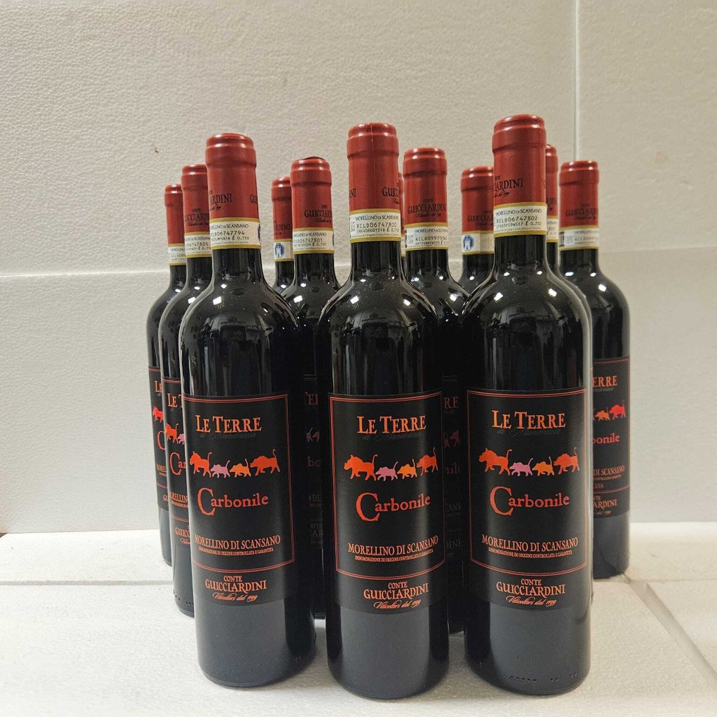 2024 Conte Guicciardini, Le Terre Carbonile Morellino Di Scansano - Tuscany DOCG - 12 Bottles (0.75L) #3.2