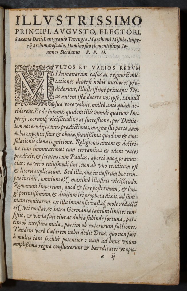 J. Sleidanus - Commentariorum de statu religionis et reipublicae, Carolo quinto Caesare, libri XXVI - 1560 #3.2