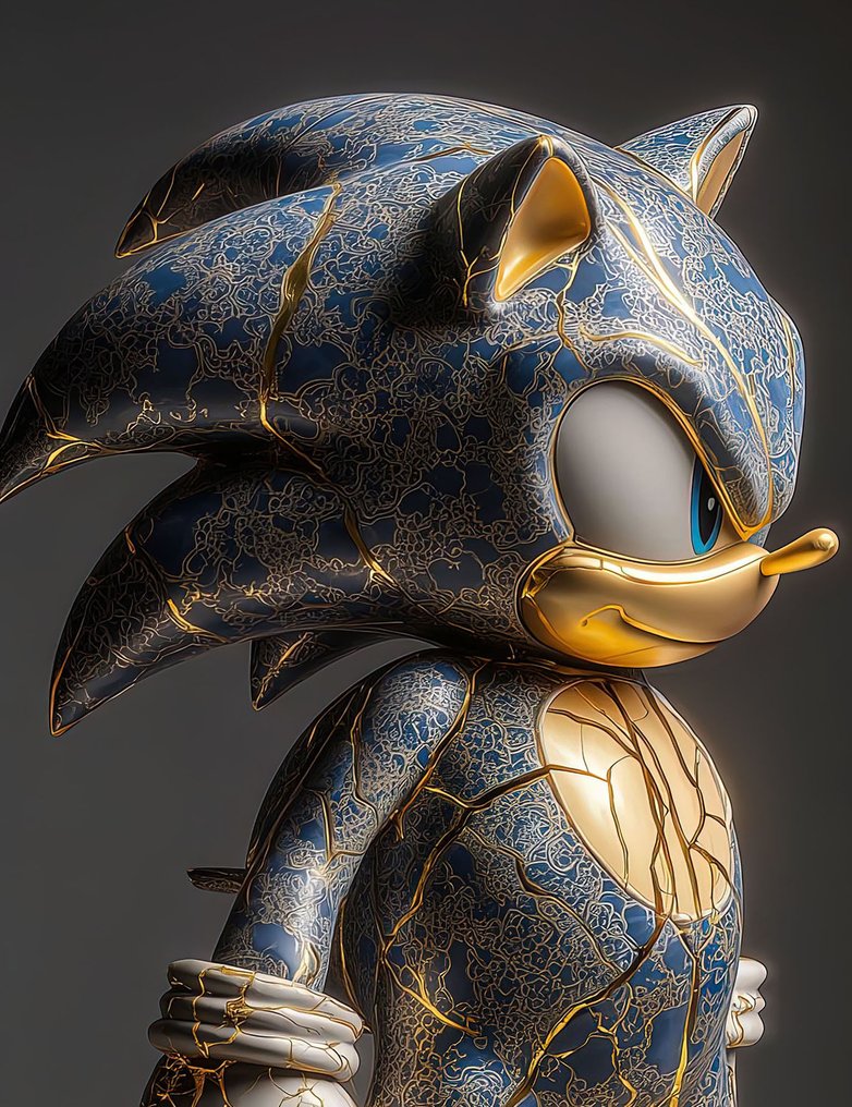 yamila - Sonic Kintsugi Elegante: La Velocidad Dorada en el Reposo #3.2