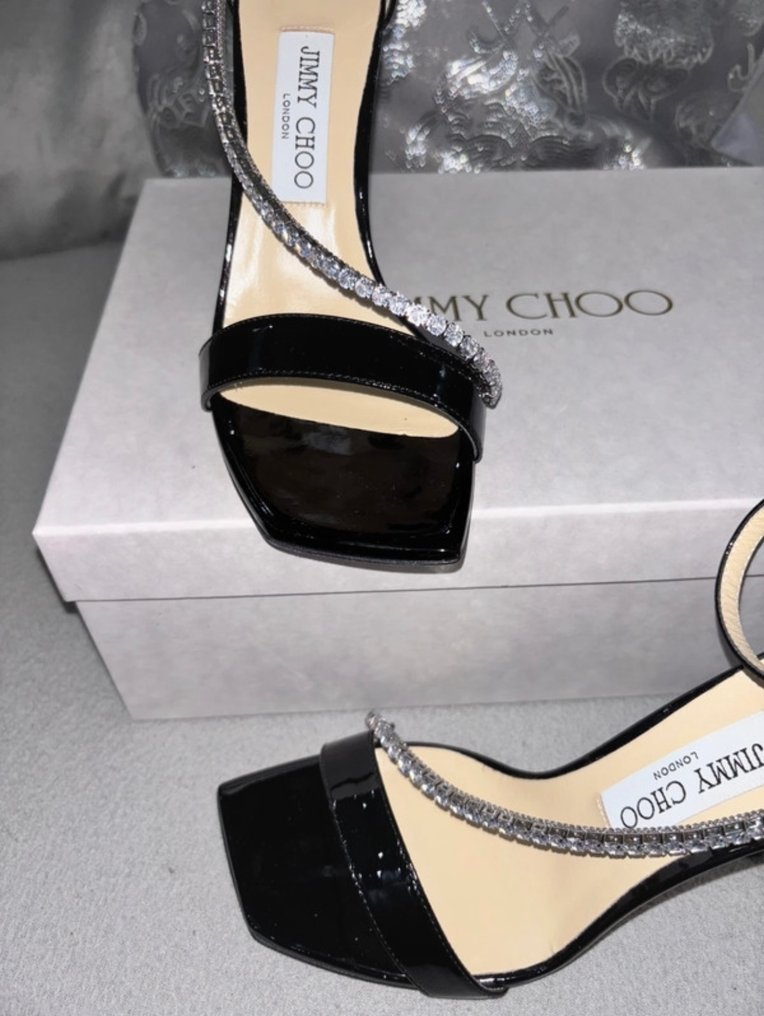 Jimmy Choo - Πέδιλα με τακούνι - Mέγεθος: EU 37.5 #4.3