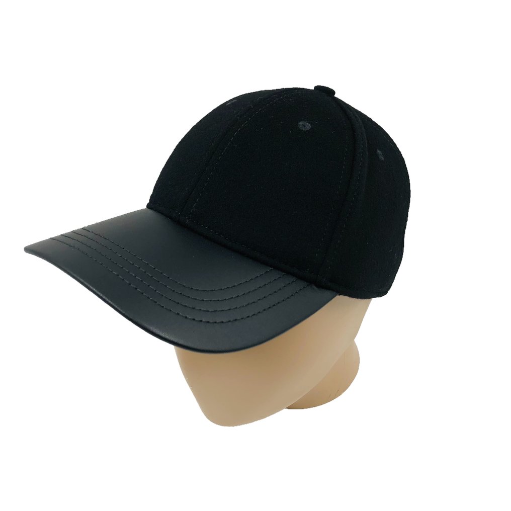 Bally - 礼帽 - 棉, 人造皮革, 羊毛 #1.0