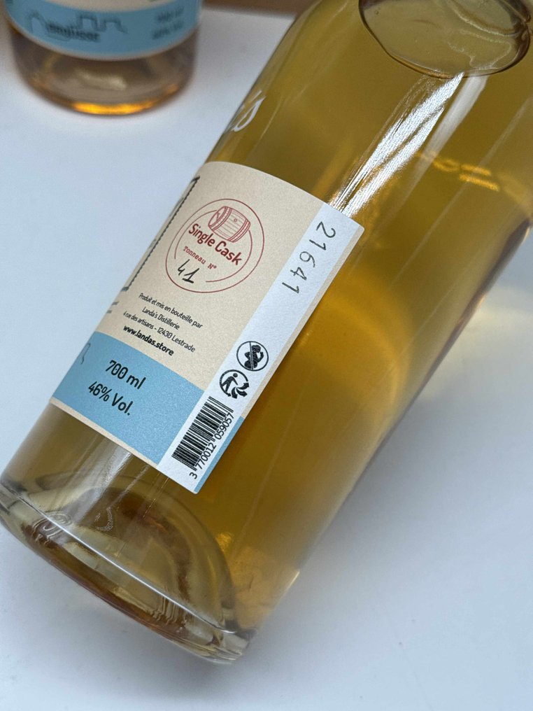 Landa's Brousse Single Cask - Single Grain de France  - 70cl - 3 bottles #2.1