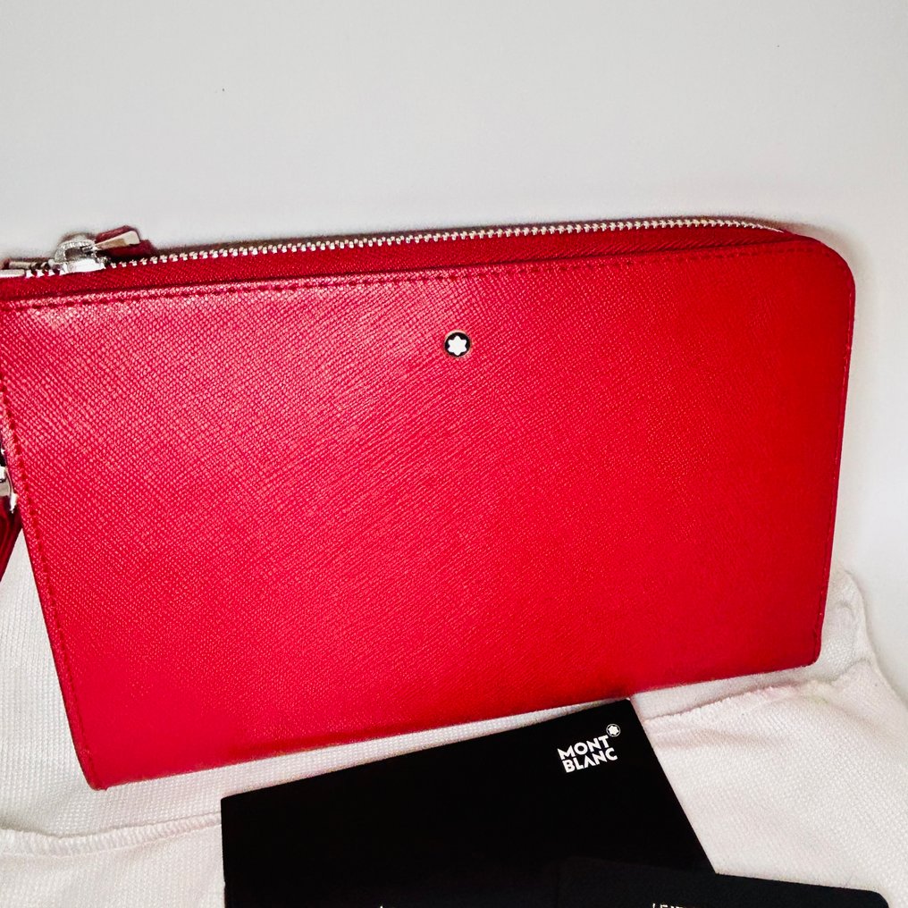 Montblanc - Montblanc Sartorial in Pelle di Vitello Rossa - Handtasche #4.3