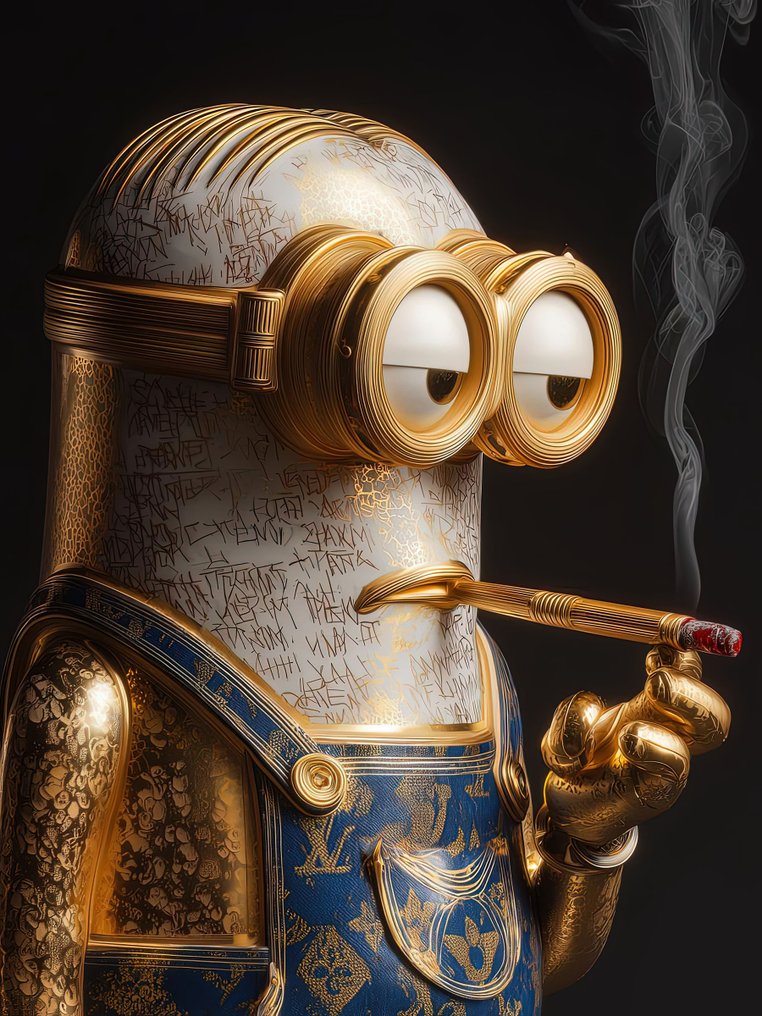 yamila - Minion Kintsugi 'Subversión': El Juguete de Masas Revestido de Oro y Rebeldía #1.0