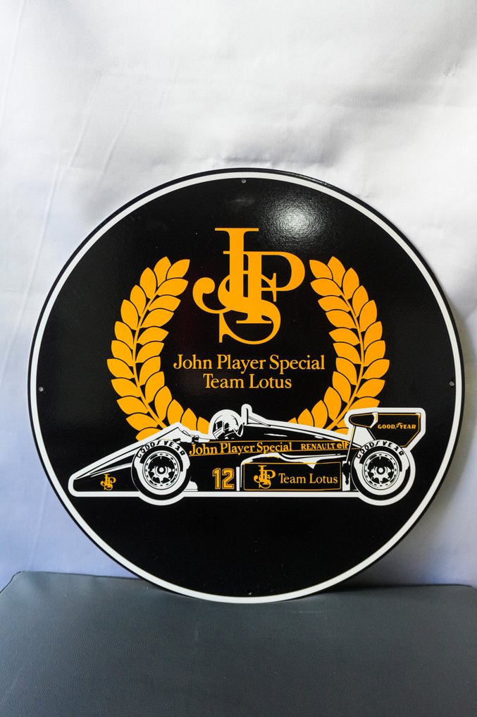 Sign - Lotus - John Player Special – Team Lotus F1 Car Model - XL(500mm) sign #1.0