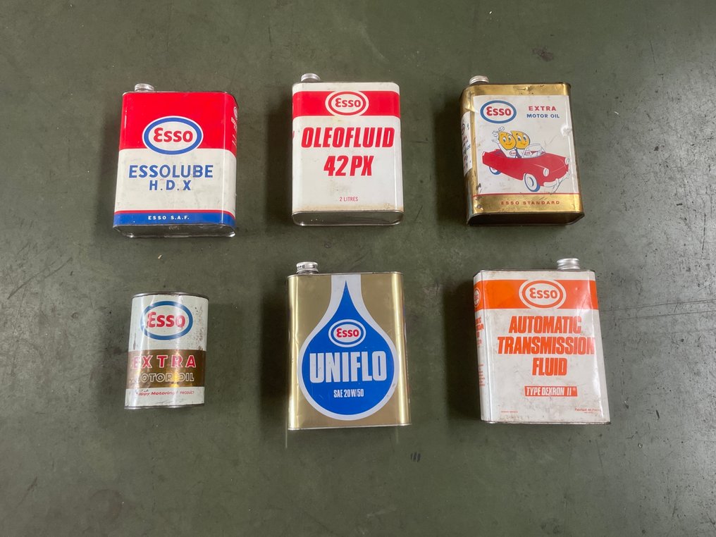 Esso - 油罐 (6) - 古老的 - 金属 #1.0