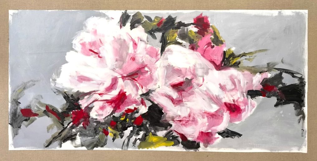Geranio Paola - Pink peonies - No Reserve #2.1