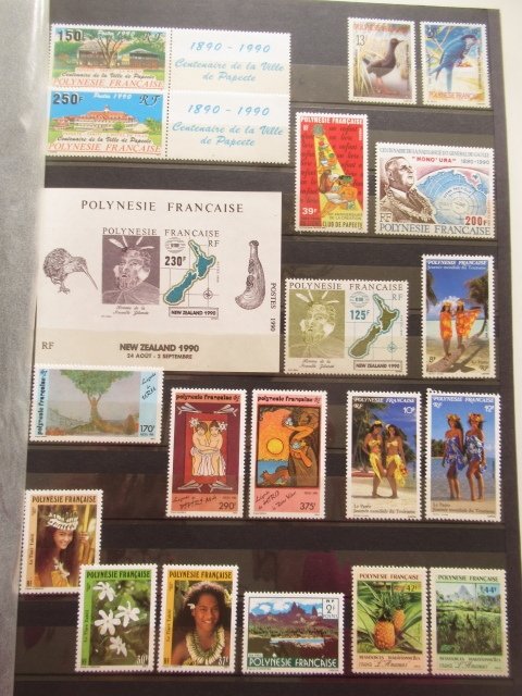 Polinesia francese 1970/2017 - Superba collezione di timbri #4.3