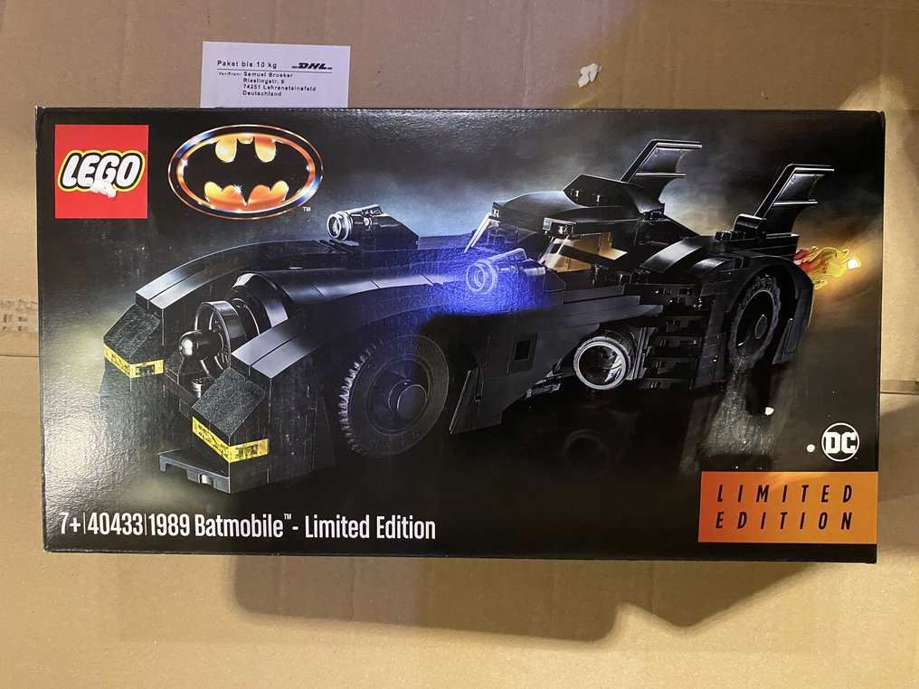 LEGO Set - 40433 - DC Comics - 1989 Batmobile - Limited Edition #1.0