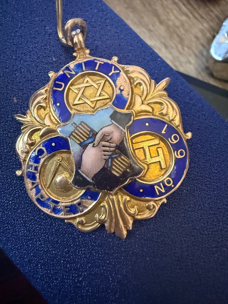 9 kt. - Κίτρινο χρυσό - Καρφίτσα #3.2