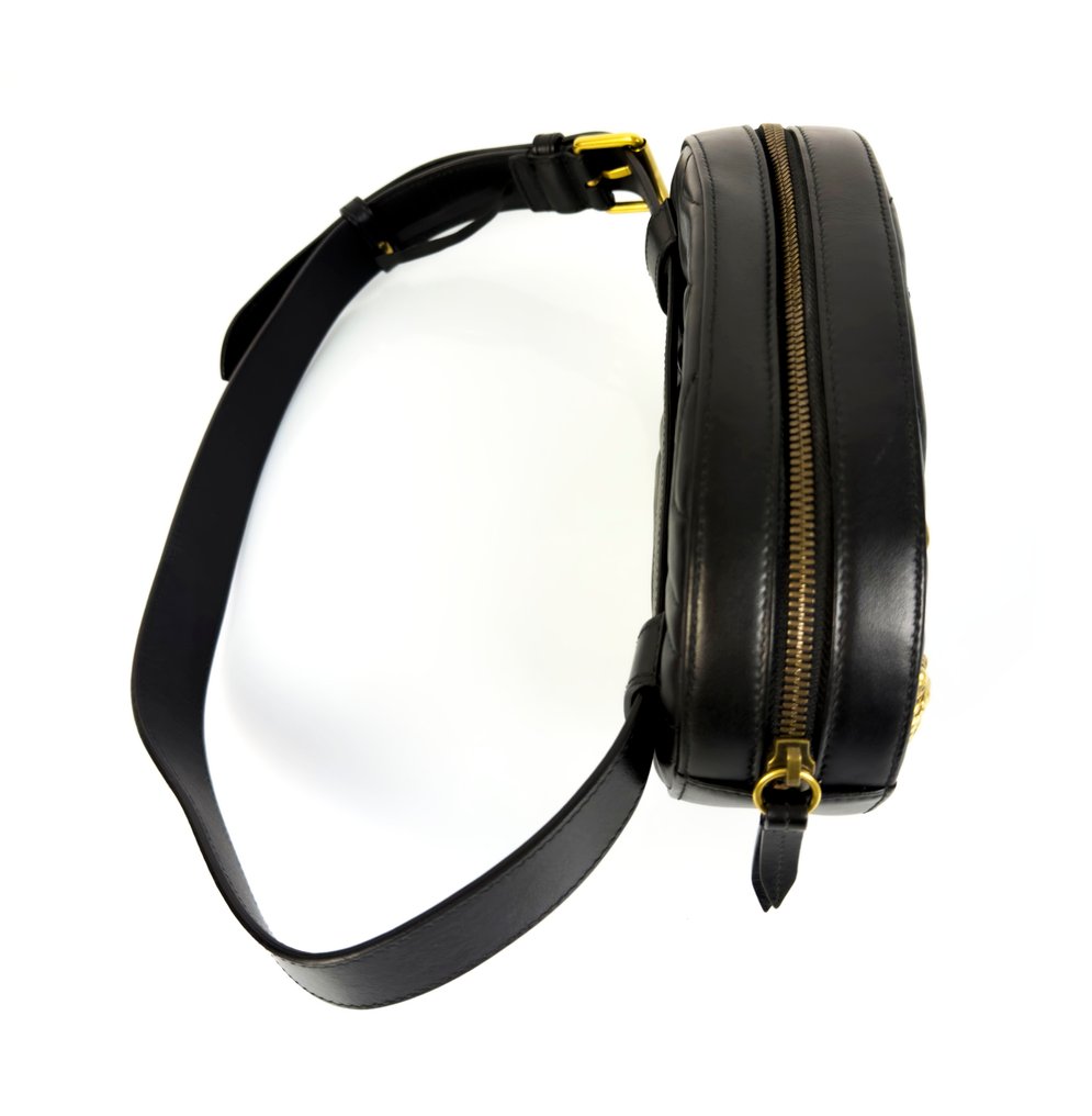 Gucci - GG Marmont Matelasse Leather Animalier - Τσάντα ώμου #4.3