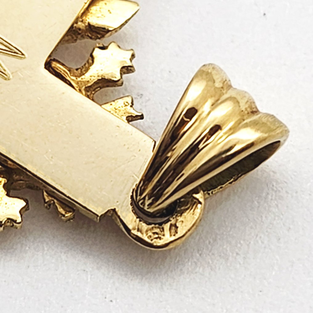 Ristiriipus - 18 kt. Keltakulta #4.3