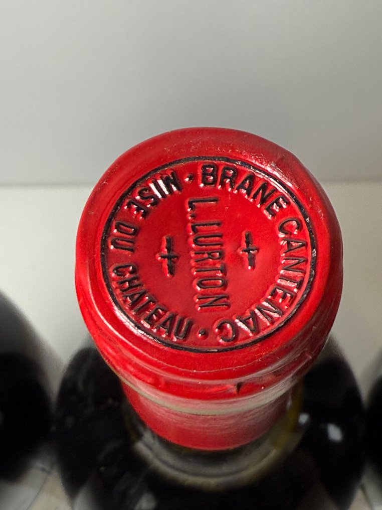 1981 Château Brane-Cantenac - Margaux 2ème Grand Cru Classé - 3 Flasker  (0,75 l) #2.1