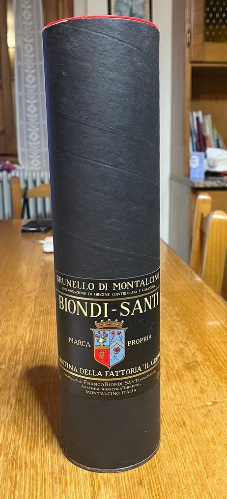 1987 Biondi Santi, Tenuta Greppo - Μπρουνέλο ντι Μονταλσίνο Riserva - 1 Î¦Î¹Î¬Î»Î· (0,75L) #3.2