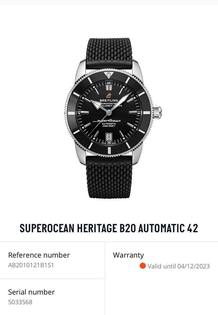 Breitling - Superocean Heritage B20 Automatic 42 - AB2010121B1S1 - Men - 2010-2020  #4.3