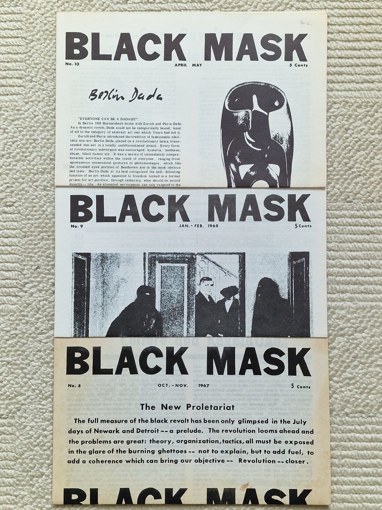 Black Mask – Issues 8, 9 e 10 (1967–1968) - 1967-1968 #1.0