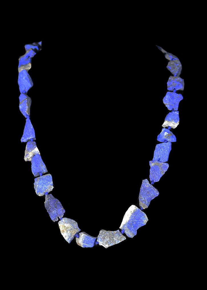 Länsi-aasialainen Lapis Lazuli Suuri helminauha  (Ei pohjahintaa) #1.0