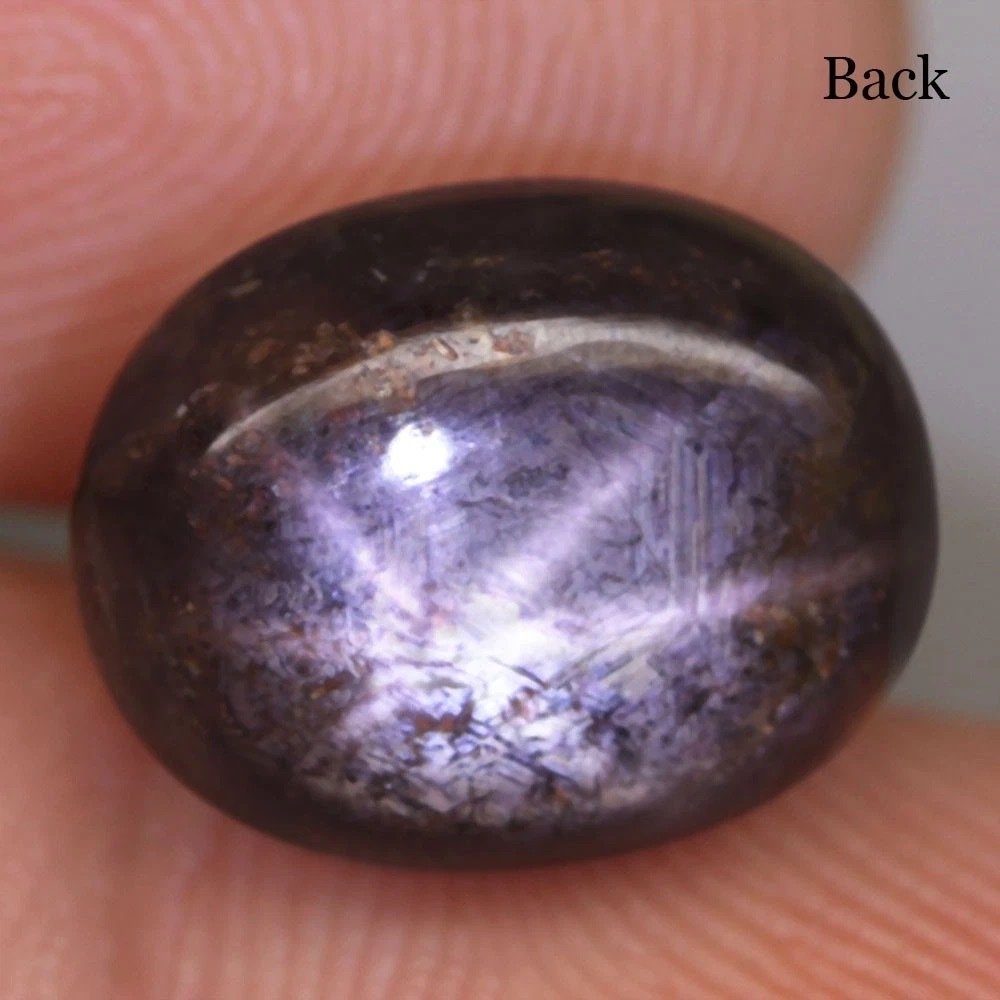 没有保留价 星彩蓝宝石  - 16.76 ct - 无实验室报告 - 两侧各六束光线 #4.3