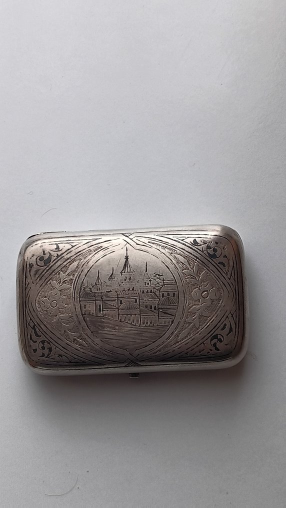 Astuccio per sigarette - .875 (84 Zolotniki) argento #1.0