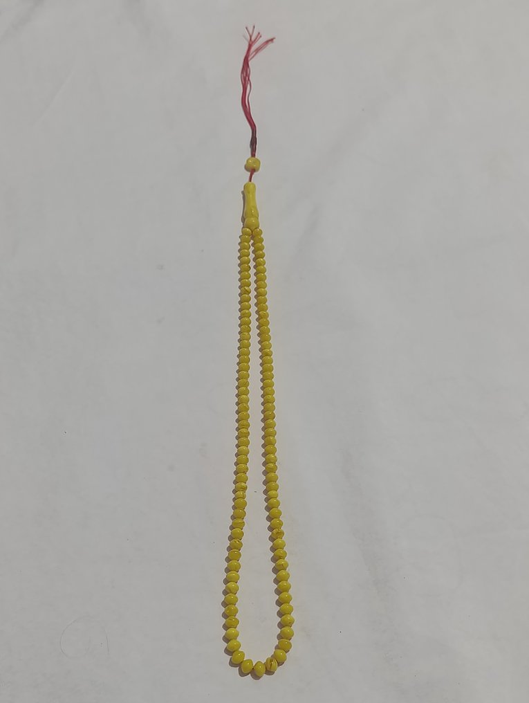  Ροζάριο - Κεχριμπάρι - 1970-1980 - Σπάνια Κομποσκοίνια Προσευχής  #1.0