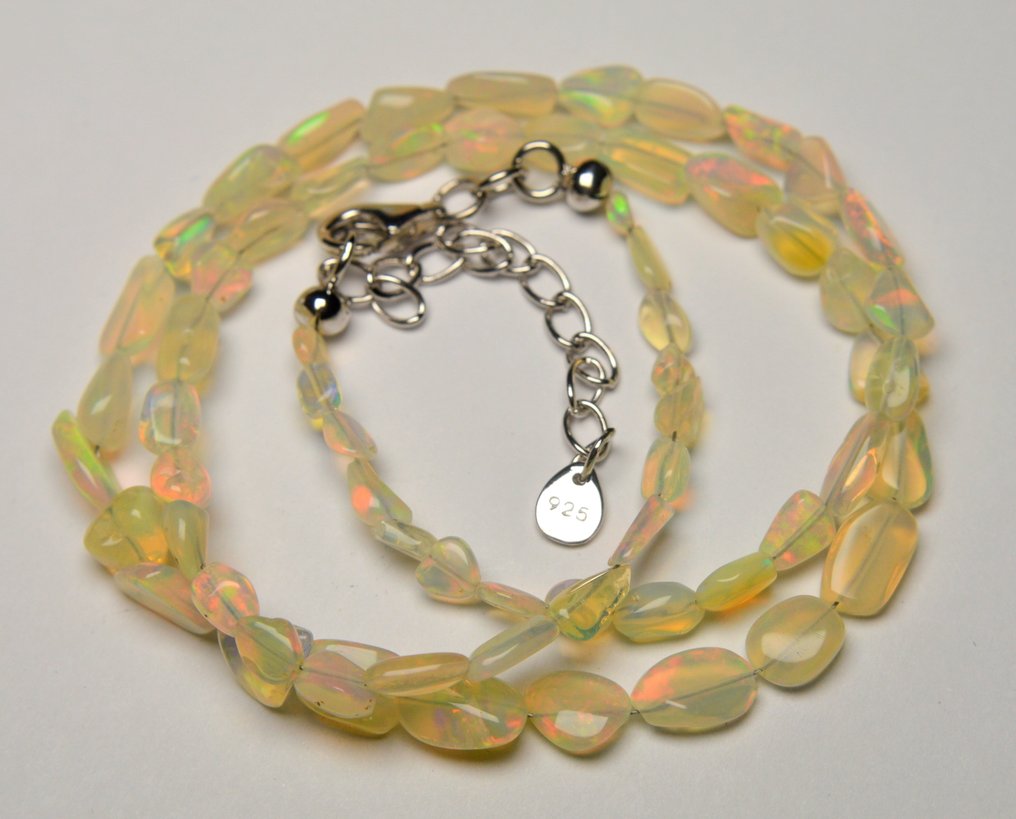 Opale - Argento 925 - Collana #1.0