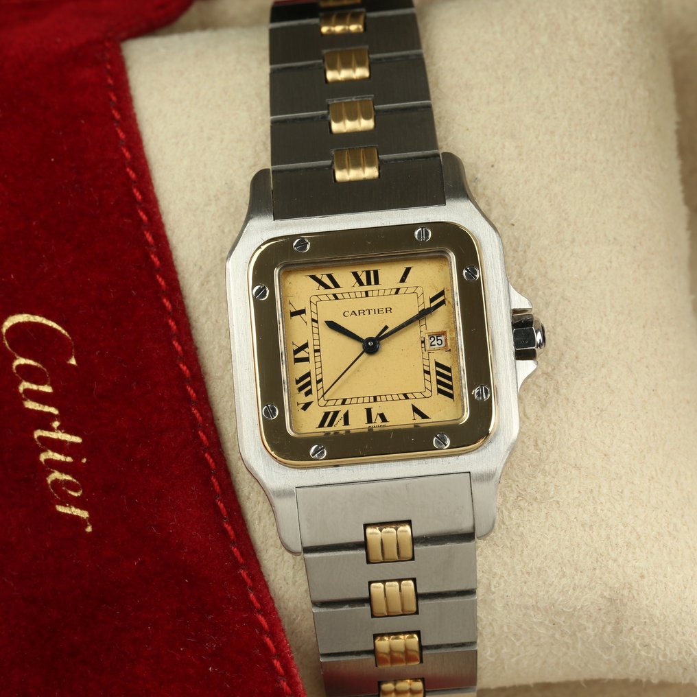 Cartier - Santos Carree - 2961 - Herre - 1980-1989  #2.1