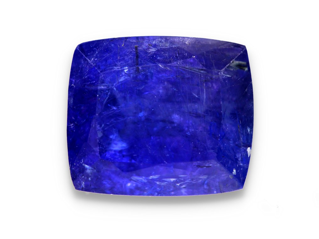 没有保留价 蓝色, 紫罗兰色 坦桑石 - 9,06 ct - 西班牙宝石学院(IGE) - 非常好的颜色 #1.0