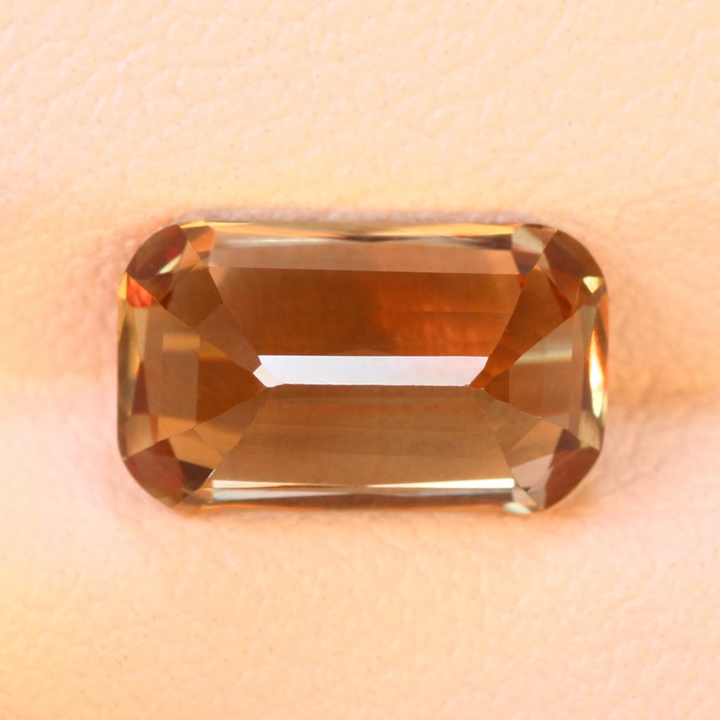 没有保留价 - 1 pcs  黄色, 绿色, 橙色, 粉色 水硬铝石  - 2.80 ct - 国际有色宝石协会（ICA GemLab） #3.2