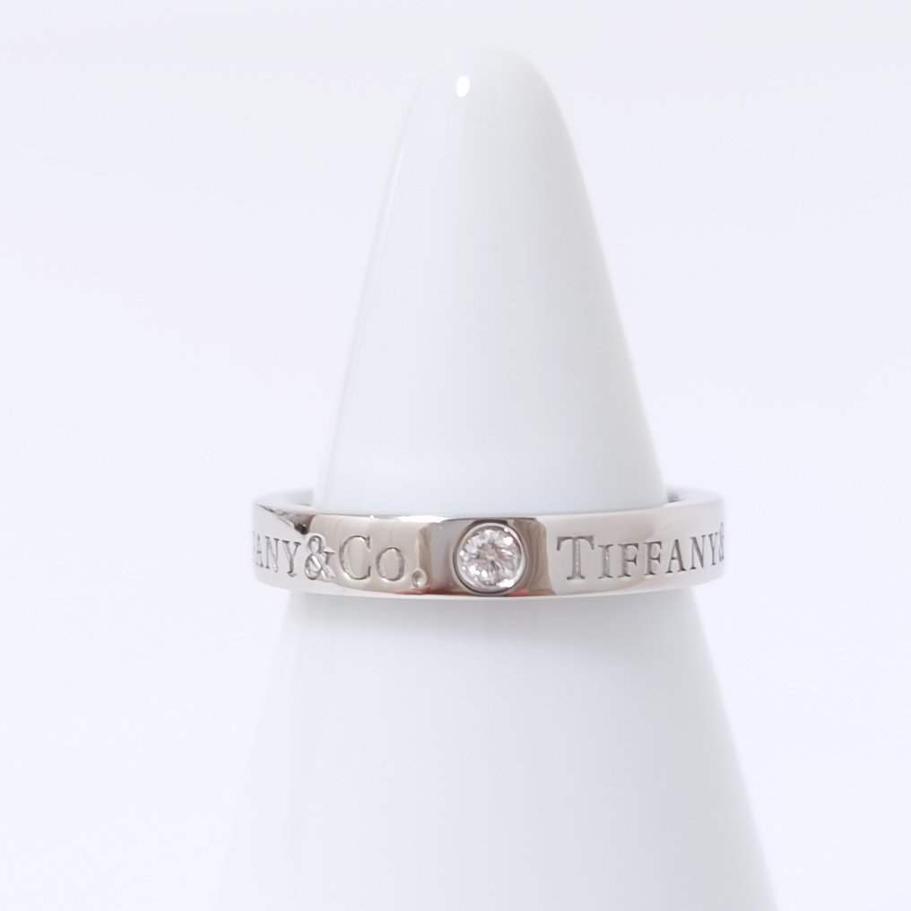 Tiffany & Co. - Ring - Flat Band Platin #4.3