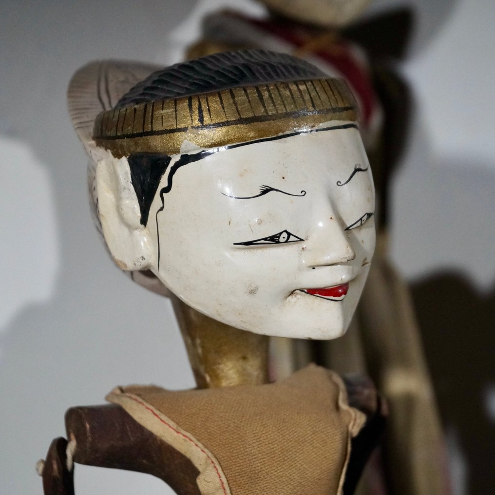6 wayang golèk dukker - Cirebon, Java - Indonesien (Ingen mindstepris) #3.2